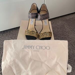 Jimmy Choo multi dark high sandal